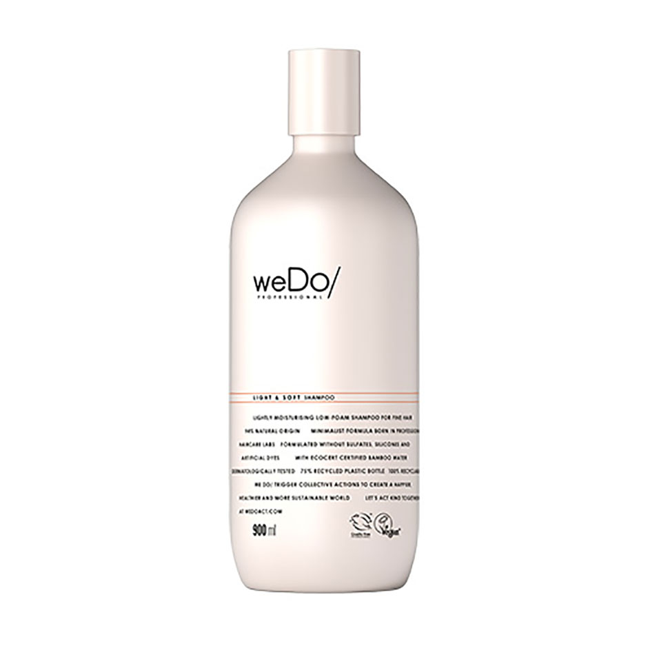 Light & Soft Shampoo, 900 ml weDo Shampoo