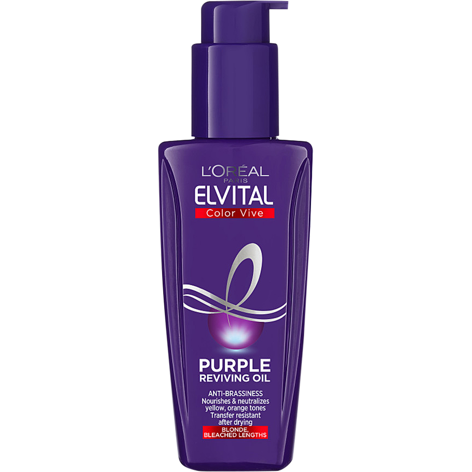 Elvital Color Vive Purple Oil, 100 ml L'Oréal Paris Hiusöljyt