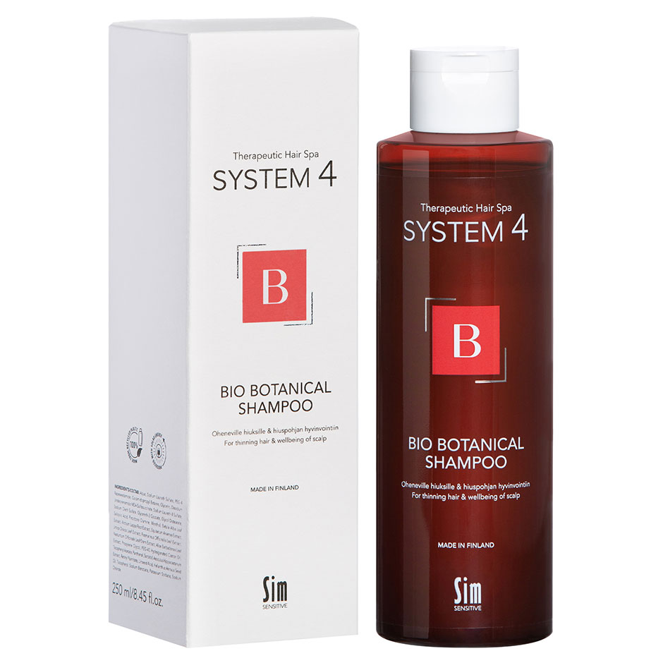 System 4 Bio Botanical Shampoo, 250 ml SIM Sensitive Shampoo