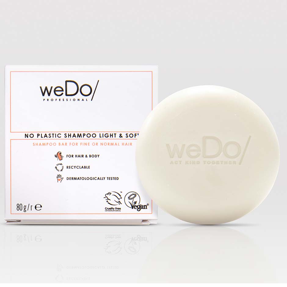 Shampoo Bar Light & Soft, 80 g weDo Shampoo