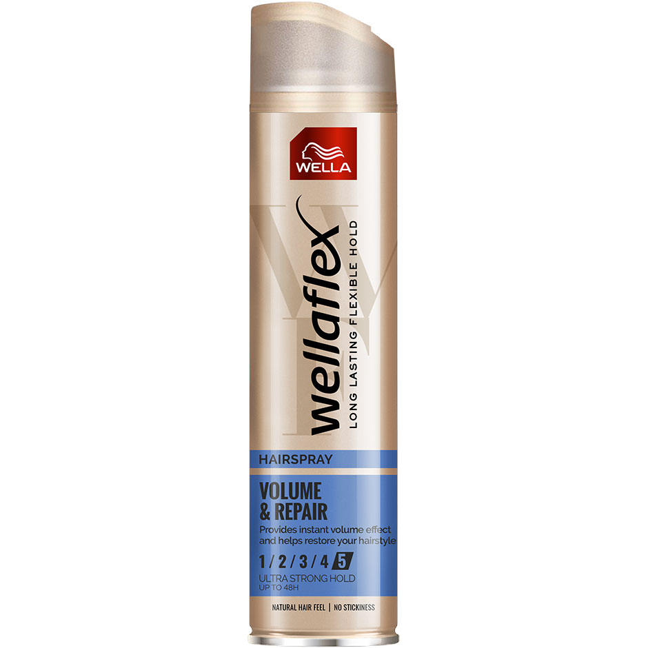 WellaFlex Hairspray Volume & Repair Ultra Strong, 250 ml Wella Styling Hiuslakat