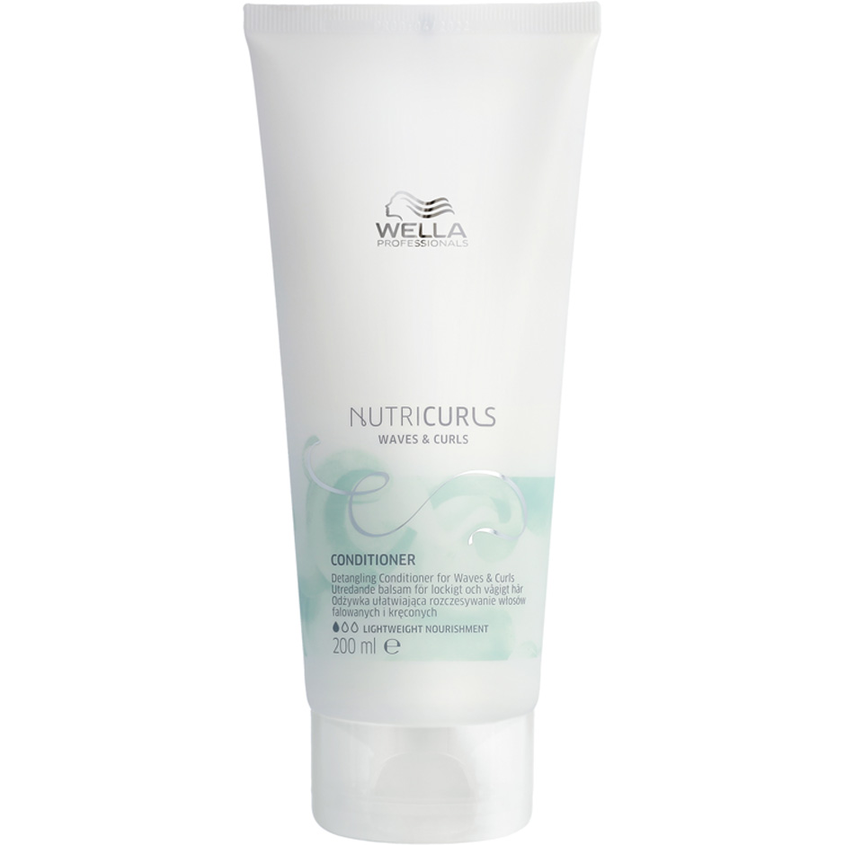 NUTRICURLS Detangling Conditioner for Waves & Curls, 200 ml Wella Hoitoaine