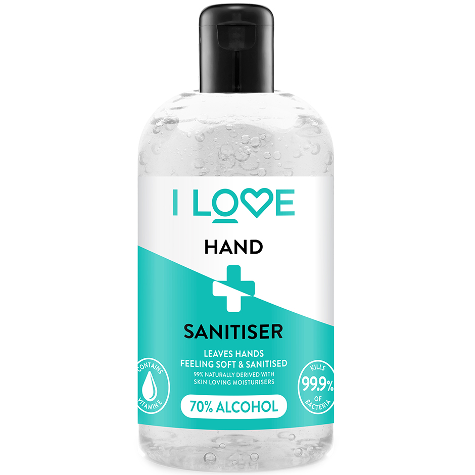 Hand Sanitiser, 500 ml I love… Käsidesi