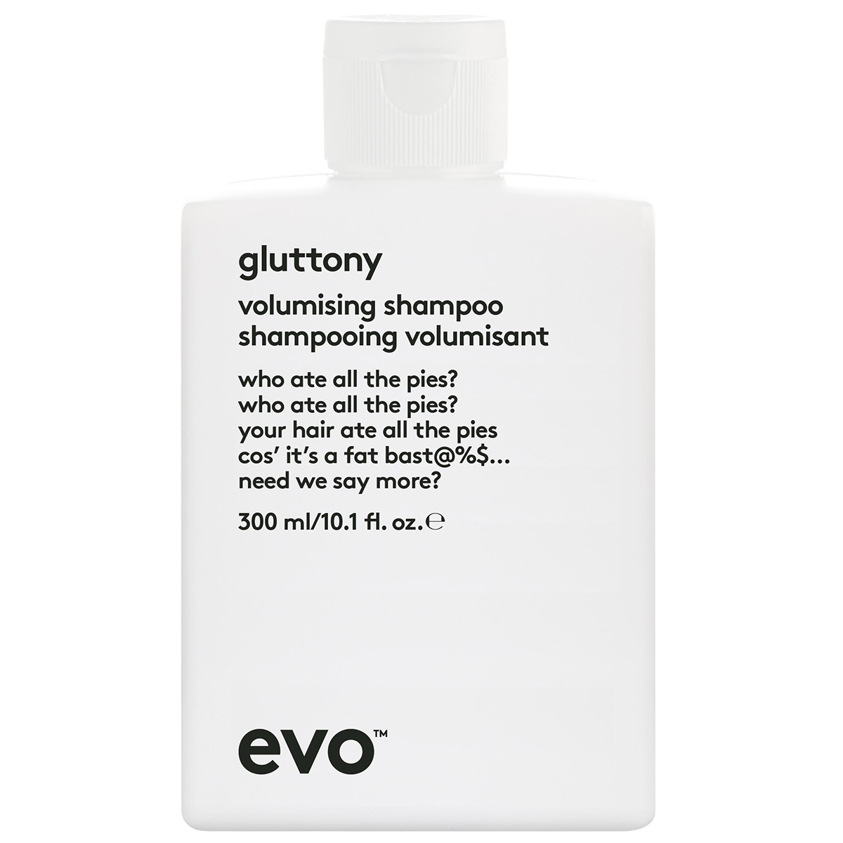 Volume Gluttony Volume Shampoo, evo Shampoo