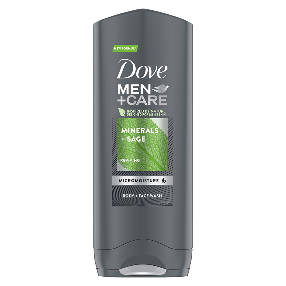 Men+Care Mineral & Sage Shower Gel, 250 ml Dove Suihkugeelit