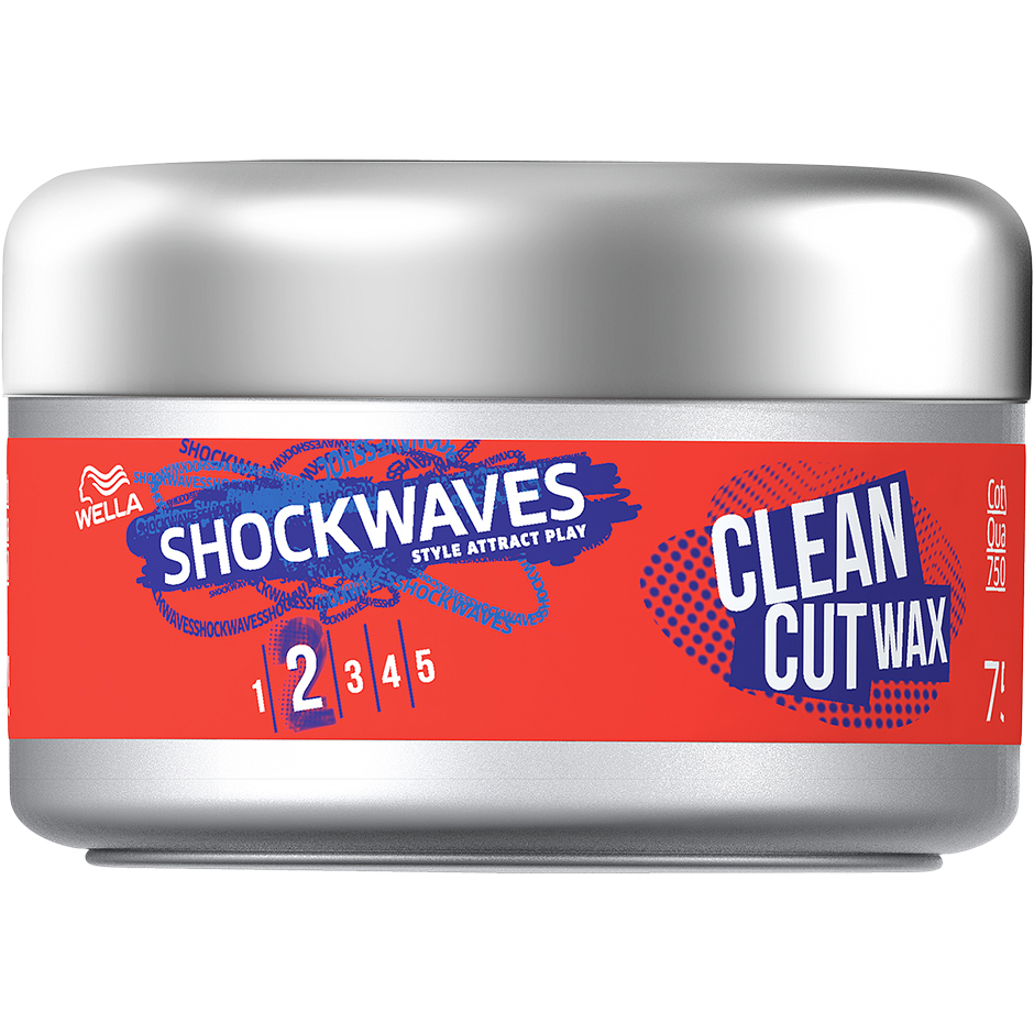 Wella Shockwaves Styl Clean Cut Wax, 75 ml Wella Styling Hiusvahat