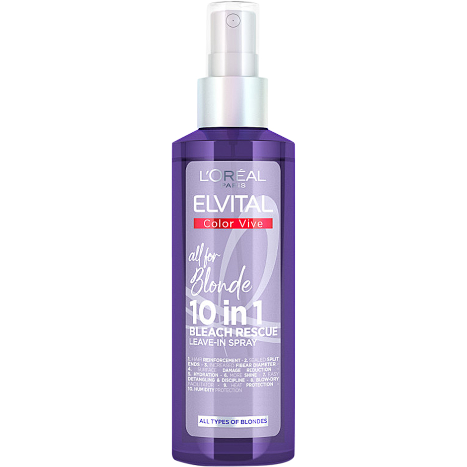 Elvital Color Vive Bleach Rescue Leave-in Spray, 150 ml L'Oréal Paris Hiusöljyt