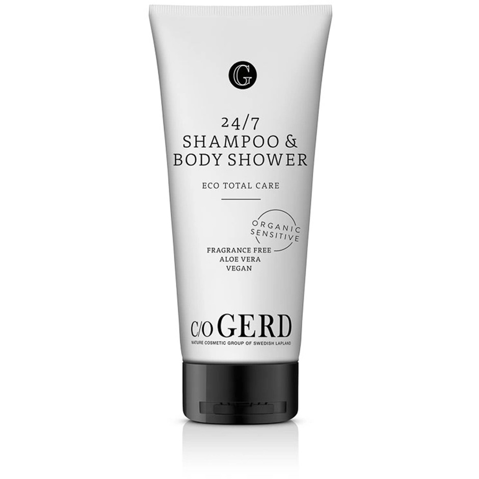 24/7 Shampoo & Body Shower, 200 ml c/o GERD Suihkugeelit
