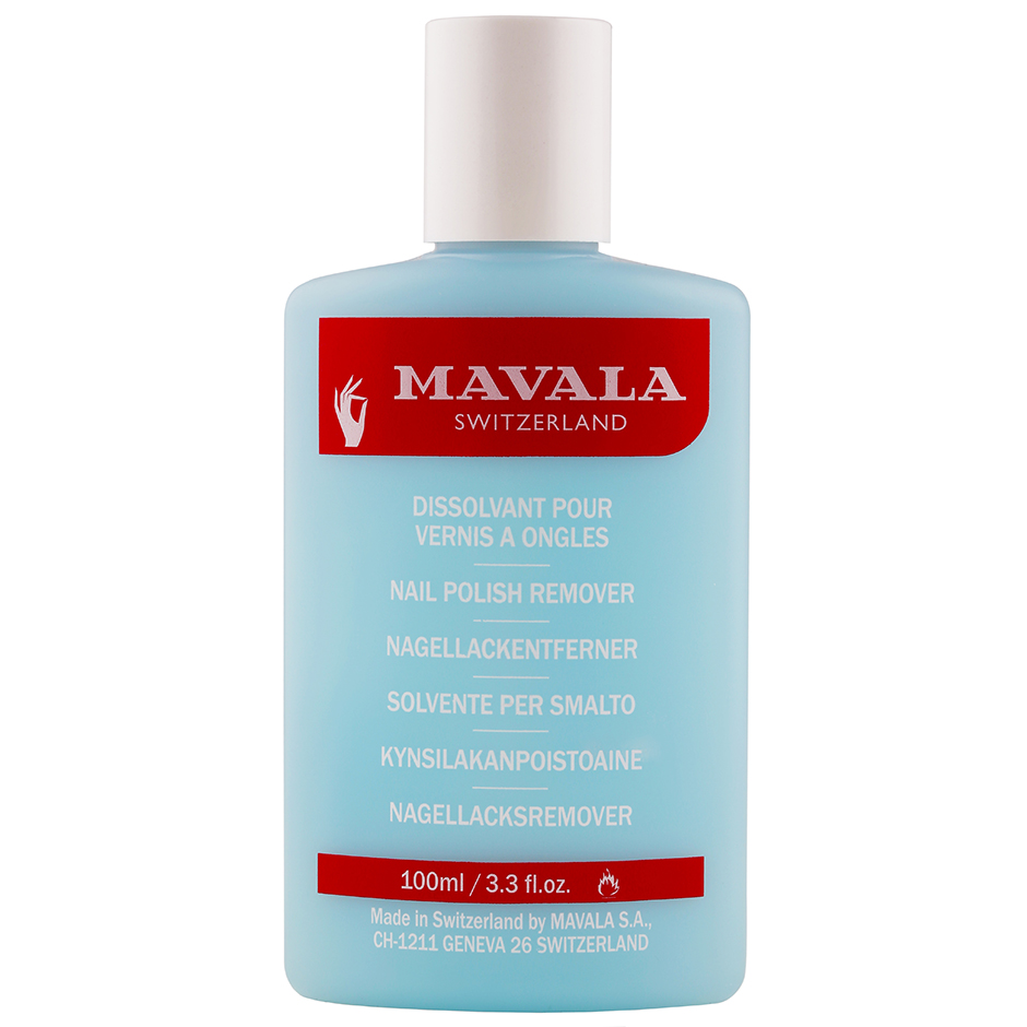 Mavala Nail Polish Remover Acetone Free, 100 ml Mavala Kynsilakan poisto