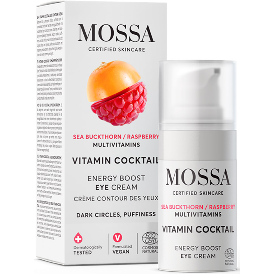 Vitamin Cocktail Energy Boost Eye Cream, 15 ml MOSSA Silmänympärysvoiteet