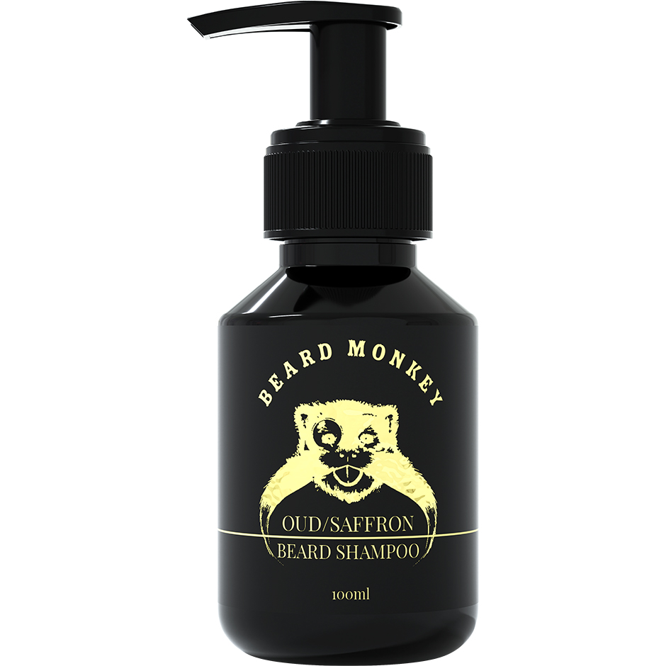 Oud & Saffron Beard Shampoo, 100 ml Beard Monkey Partashampoo ja partahoitoaine