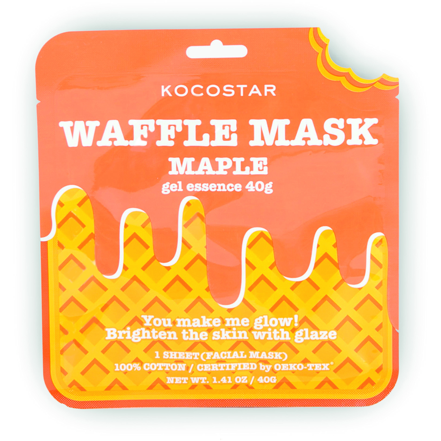 Waffle Mask Maple