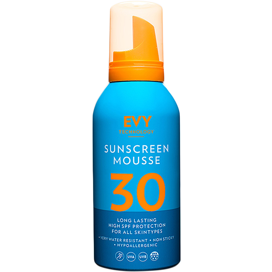 Sunscreen Mousse Face & Body SPF 30, 100 ml EVY Technology Aurinkosuojat