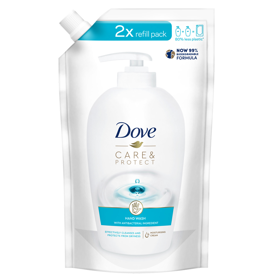 Care & Protect Liquid Handwash, 500 ml Dove Käsisaippua