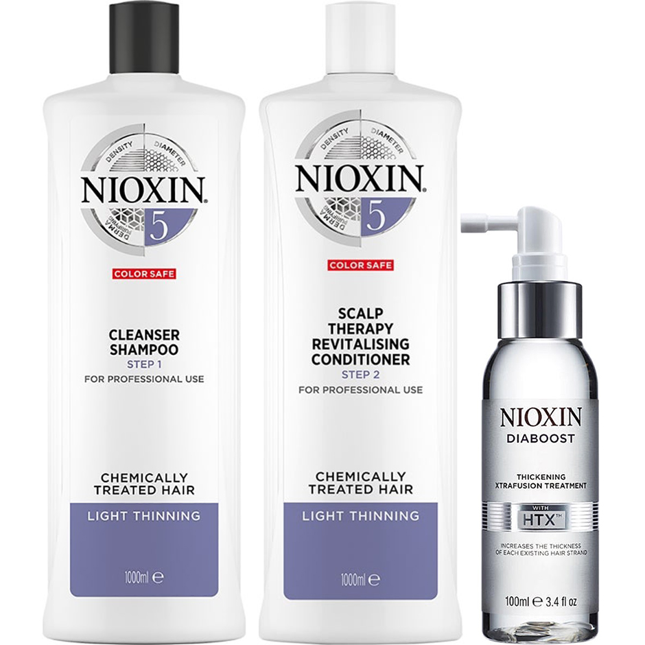 System 5 Trio For Chemically Treated Hair, Nioxin Hiustenhoito