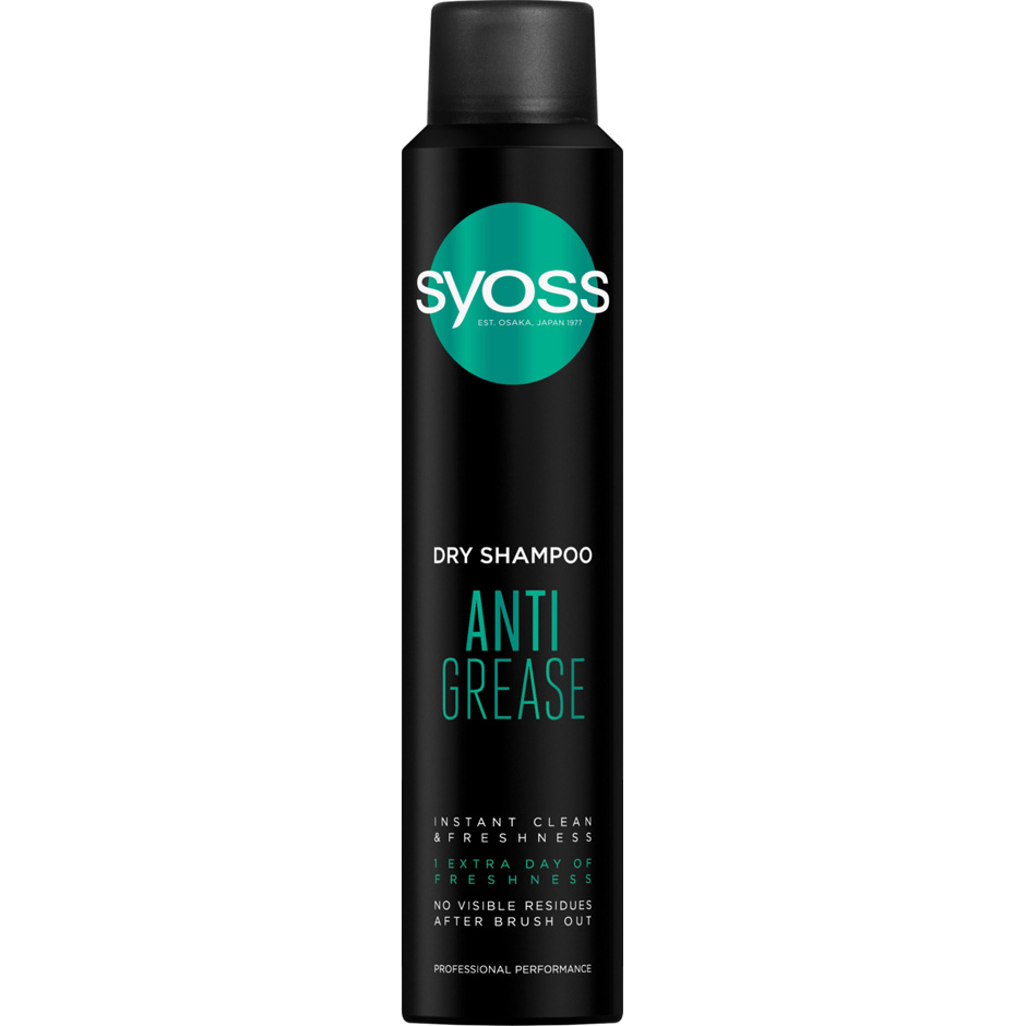 Dry Shampoo Anti-Grease, 200 ml Syoss Kuivashampoot