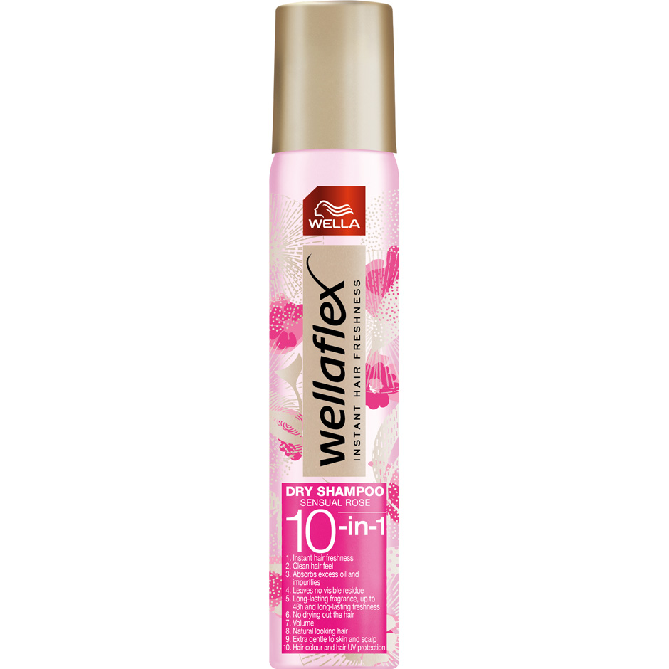 Wellaflex Dry Shampoo Sensual Rose, 180 ml Wella Styling Kuivashampoot