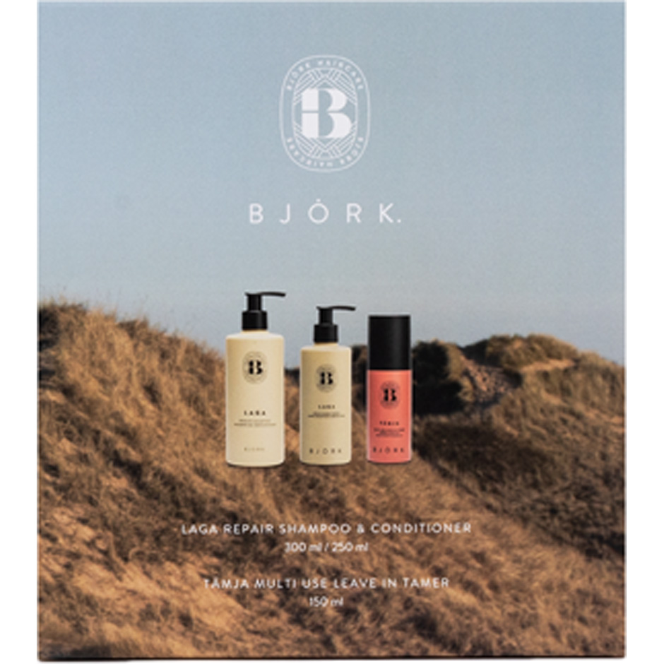 Laga Shampoo, Conditioner & Tämja Multi Use, Björk Paketit