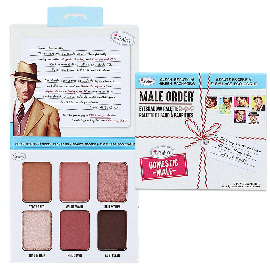 Male Order Eyeshadow Palette, the Balm Luomiväripaletit