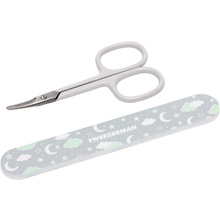 Tweezerman Baby Nail Scissor with Bear File