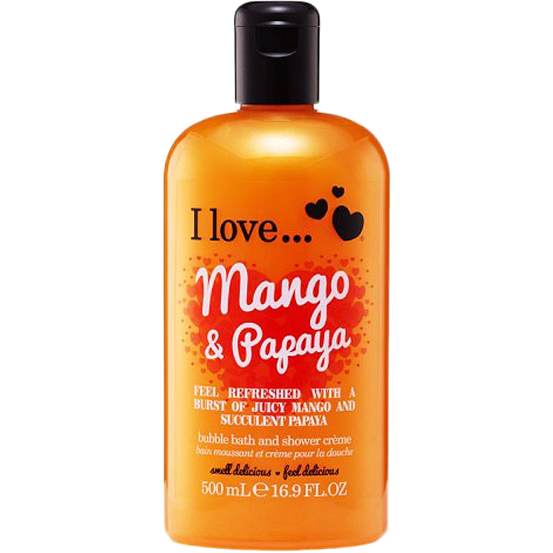 I Love... Mango & Papaya Bath & Shower Crème, 500 ml I love… Kylpytarvikkeet