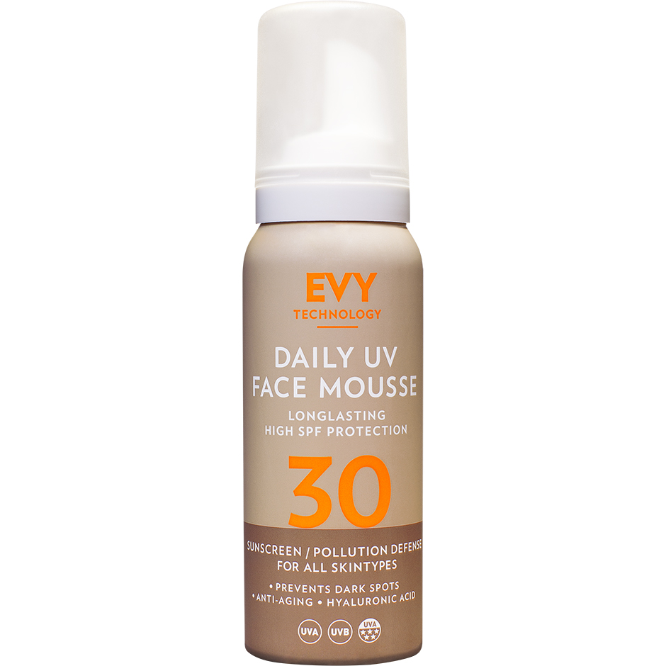 EVY Daily Face Mousse SPF30, 75 ml EVY Technology Aurinkosuojat