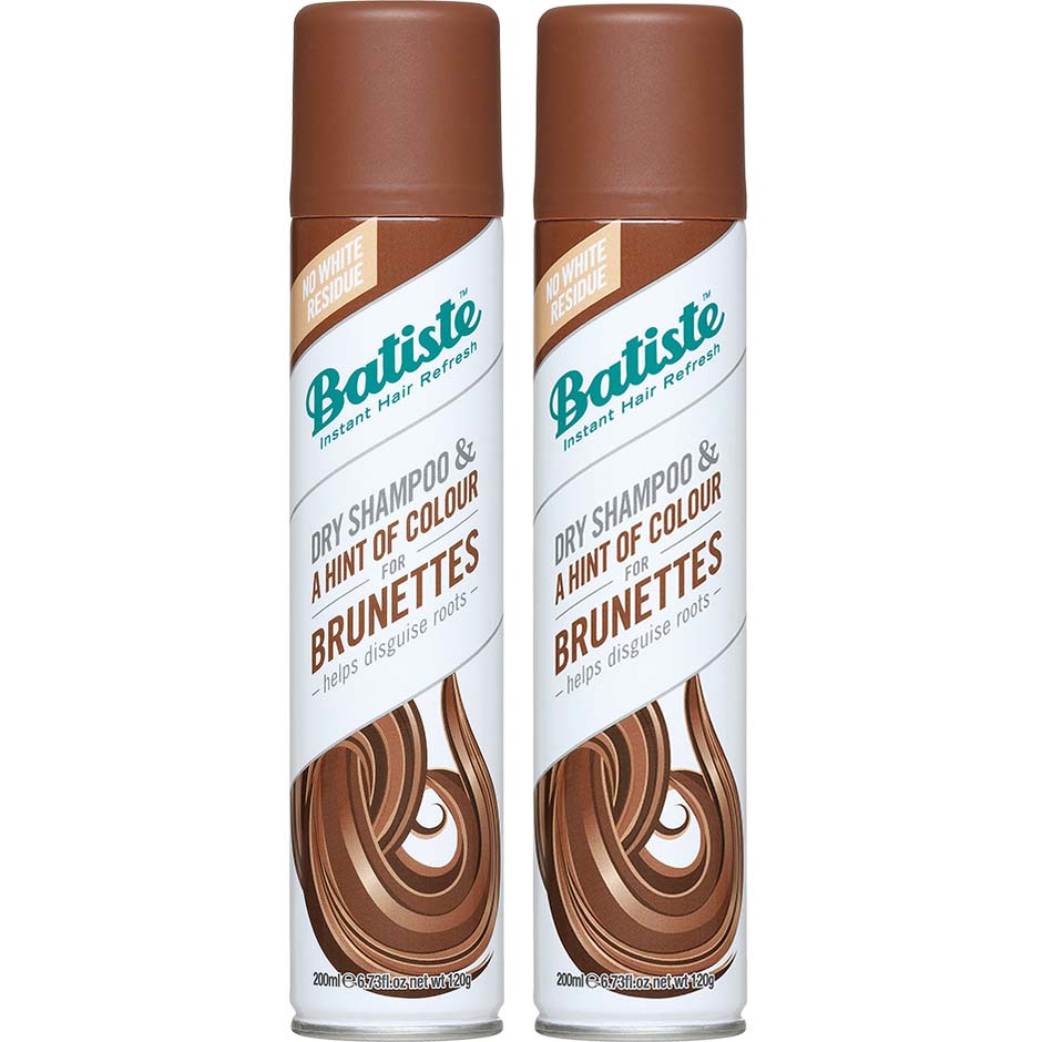 Dry Shampoo Medium & Brunette Duo, Batiste Hiustenhoito
