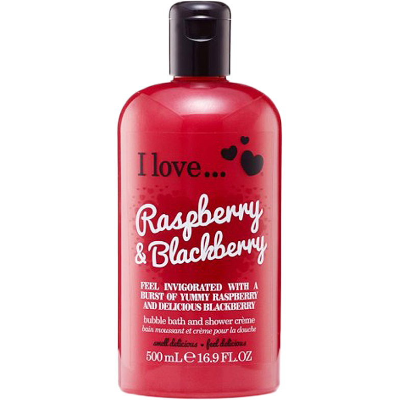 I Love... Raspberry & Blackberry Bath & Shower Crème, 500 ml I love… Kylpytarvikkeet