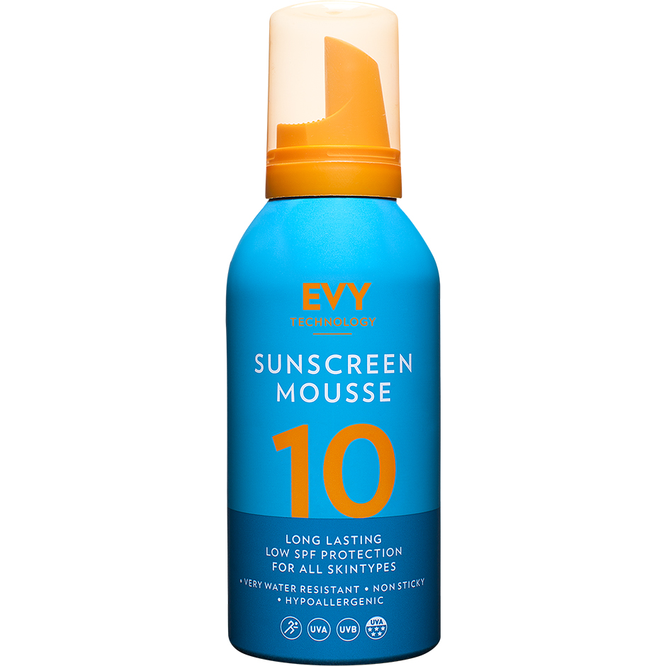EVY Sunscreen Mousse 10 Low Protection SPF, 150 ml EVY Technology Aurinkosuojat