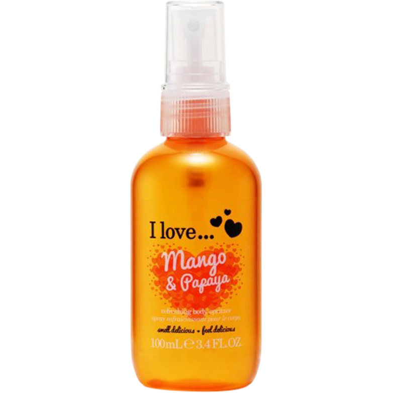 I Love... Mango & Papaya Refreshing Body Spritzer, 100 ml I love… Vartalosuihkeet