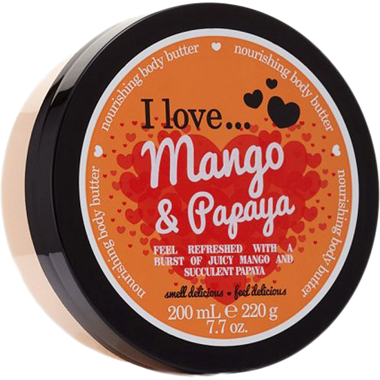 I Love... Mango & Papaya Body Butter, 200 ml I love… Vartalovoiteet