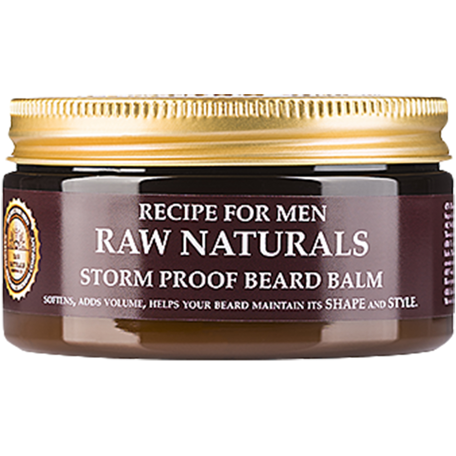 Raw Naturals Storm Proof Beard Balm, 100 ml Raw Naturals by Recipe for Men Partaöljy ja partavaha
